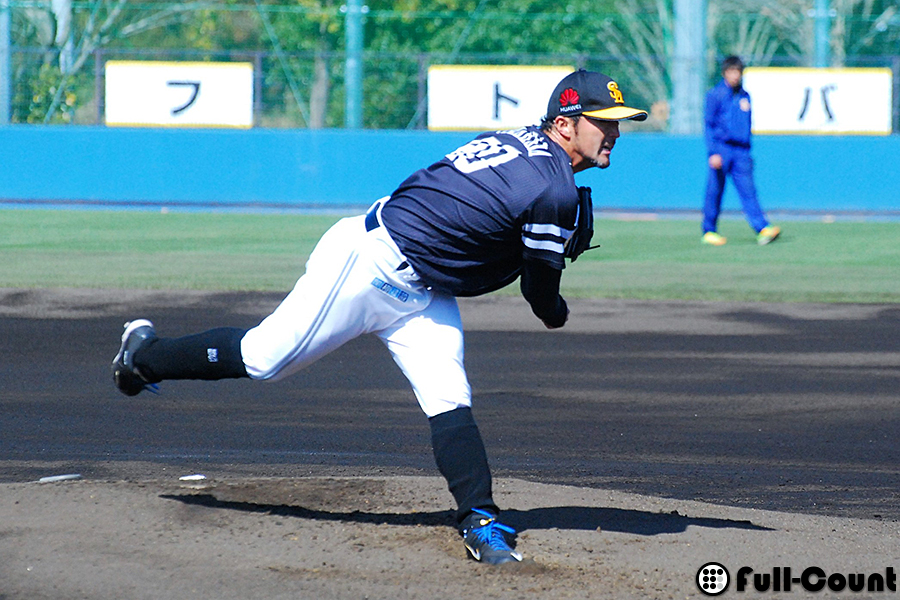 ホークス寺原がランチ特打に登板 全然悪くないと思いますよ プロ野球 Baseball Gate