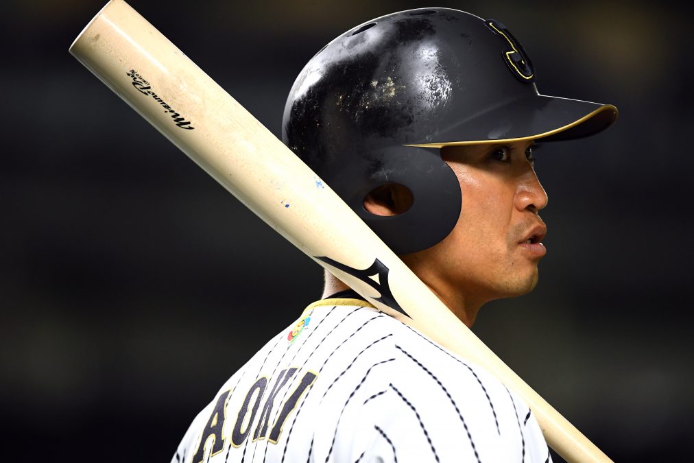 実使用バット ロイヤルズ 青木宣親選手 MLB - バット