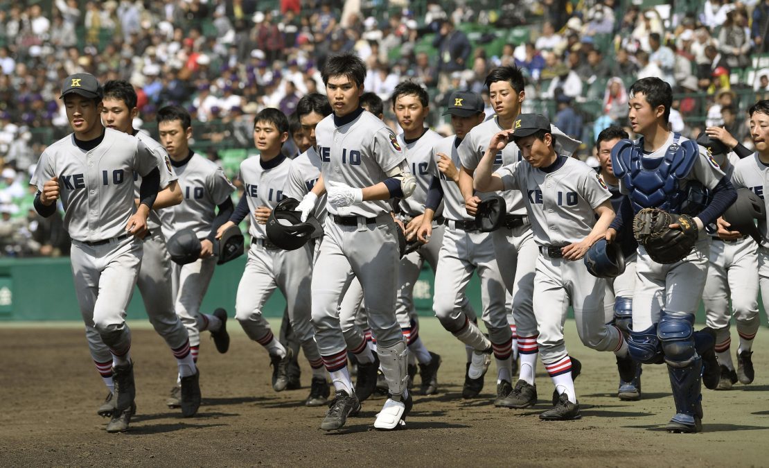 慶応義塾高校硬式野球部ベースボールシャツ - ウェア