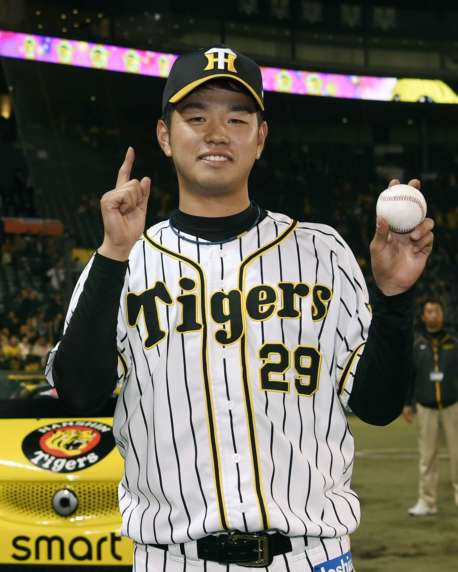 阪神のドラ2位ルーキー 高橋が自己採点 100点 の初登板初先発初勝利 プロ野球 Baseball Gate