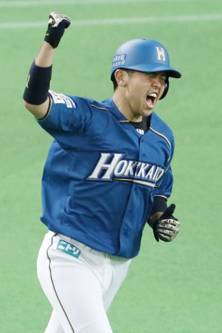 ガソスタユニフォーム 清水優心　北海道日本ハムファイターズ 10 ガソスタユニフォーム 清水優心 北海道日本ハムファイターズ 10 北海道