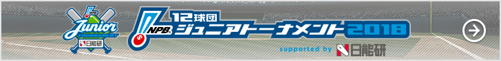 NPB12球団ジュニアトーナメント2018 supported by 日能研