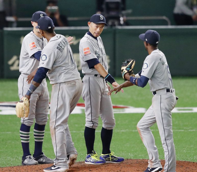 MLB】イチロー擁するマリナーズが両軍5本塁打の空中戦を制して開幕戦勝利！ | イチロー | BASEBALL GATE