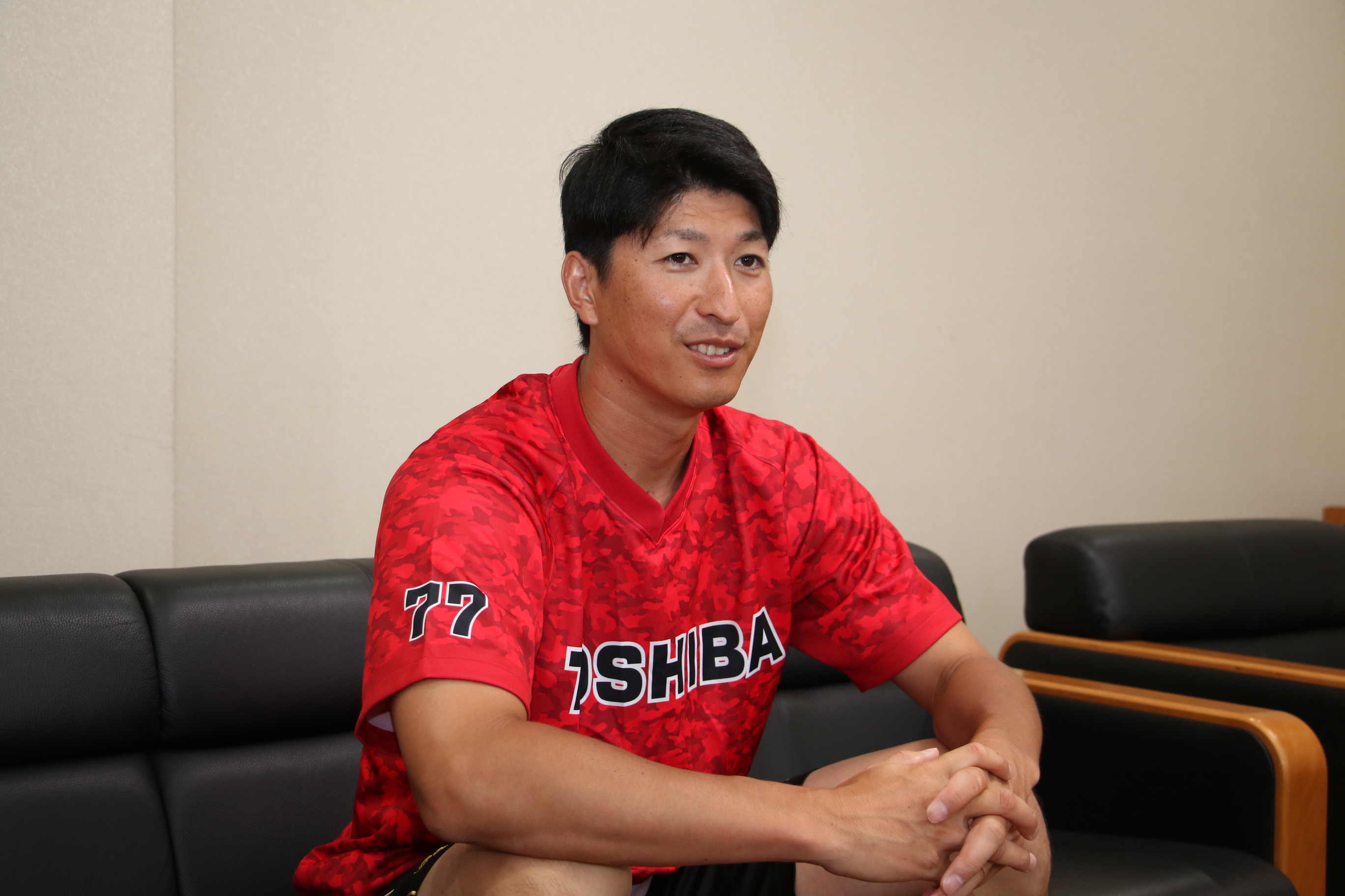 古巣の東芝野球部でコーチに就任した新垣勇人さん