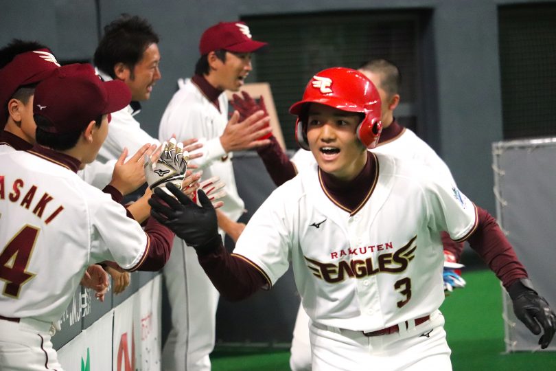 楽天ジュニアが連覇へフルスイングで猛打爆発！準決勝進出一番乗り | 小中学野球 | BASEBALL GATE