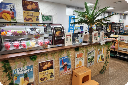 道の駅かでな農産物直売所リトルガーデン